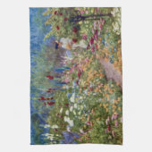 ヴィンテージ英国の国の庭 キッチンタオル (縦)