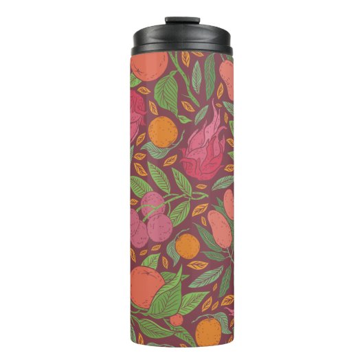 ヴィンテージ英語のガーデンパターン タンブラー (正面)