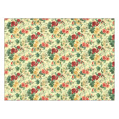 ヴィンテージ英語バラトレリスパターン テーブルクロス (正面(横))