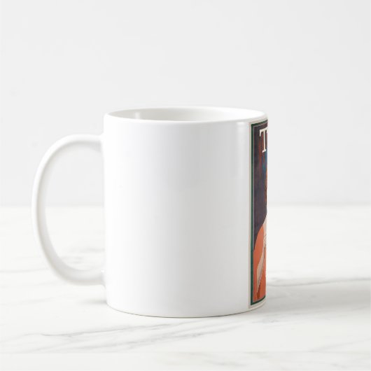 ヴィンテージ茶の広告 – より良いポスター コーヒーマグカップ (左)