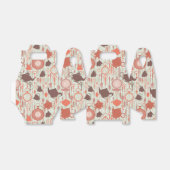 ヴィンテージ茶の時間パターン フェイバーボックス (折り畳みなし)