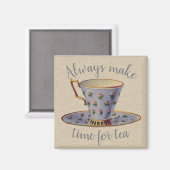ヴィンテージ茶の時間 マグネット (正面/裏面)