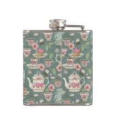 ヴィンテージ茶パーティー フラスク (裏面)