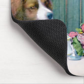 ヴィンテージ茶パーティー マウスパッド (コーナー)