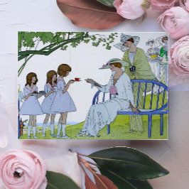 ヴィンテージ茶パーティー 招待状