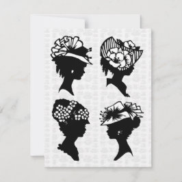 ヴィンテージ茶パーティー 招待状