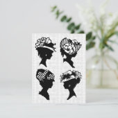 ヴィンテージ茶パーティー 招待状 (スタンド正面)