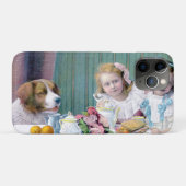 ヴィンテージ茶パーティー Case-Mate iPhoneケース (裏面(横))