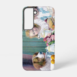 ヴィンテージ茶パーティー SAMSUNG GALAXY S22ケース