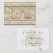 ヴィンテージ茶業 名刺 (正面/裏面)