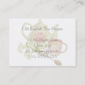 ヴィンテージ茶業 名刺 (裏面)