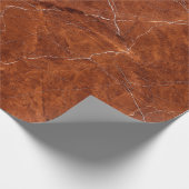 ヴィンテージ茶色の大理石のテクスチャ ラッピングペーパー (角)