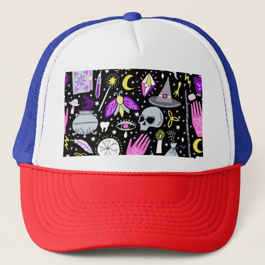 ヴィンテージ茶色 – オレンジ色のタータンチェック格子柄。 キャップ (正面)