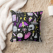 ヴィンテージ茶色 – オレンジ色のタータンチェック格子柄。 クッション (ブランケット)