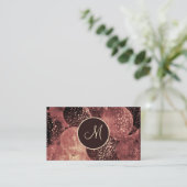 ヴィンテージ茶風船イベントプランナー抽象芸術 名刺 (スタンド正面)