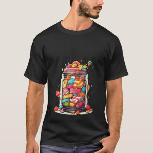 ヴィンテージ菓子グミチョコレート Tシャツ