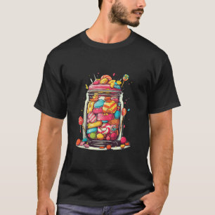 ヴィンテージ菓子グミチョコレート Tシャツ