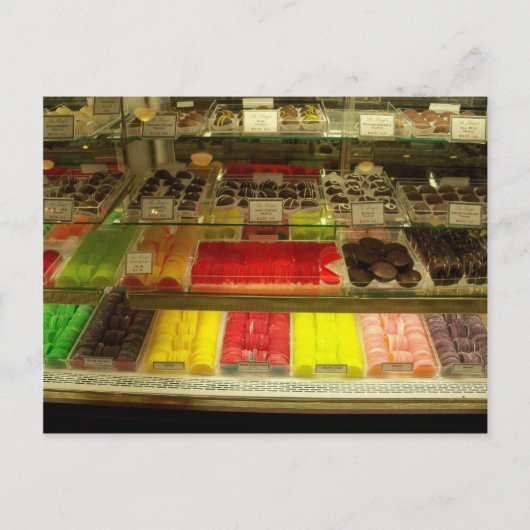 ヴィンテージ菓子店 ポストカード (正面)