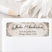 ヴィンテージ華美おとぎ話の住所 シール (インサイチュ)