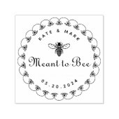 ヴィンテージ華美は蜂蜜結婚式の引き出物 セルフインキングスタンプ (デザイン)