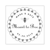 ヴィンテージ華美は蜂蜜結婚式の引き出物 ラバースタンプ (インプリント)