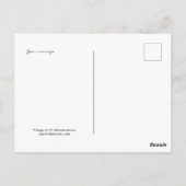 ヴィンテージ華美アールヌーボー ポストカード (裏面)