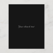 ヴィンテージ華美シルバースプーンフォークレストランカフェ チラシ (裏面)