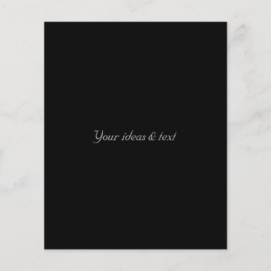 ヴィンテージ華美シルバースプーンフォークレストランカフェ チラシ (裏面)