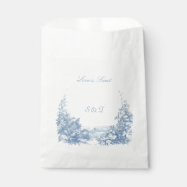 ヴィンテージ華美ブルー フェイバーバッグ