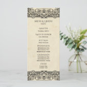 ヴィンテージ華美結婚式 プログラム (スタンド正面)