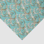 ヴィンテージ華美金ゴールドモノグラムDティッシュペーパー 薄葉紙 (詳細)