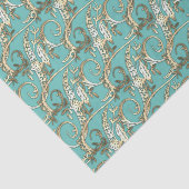 ヴィンテージ華美金ゴールドモノグラムFティッシュペーパー 薄葉紙 (詳細)