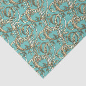 ヴィンテージ華美金ゴールドモノグラムLティッシュペーパー 薄葉紙 (詳細)