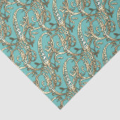 ヴィンテージ華美金ゴールドモノグラムSティッシュペーパー 薄葉紙 (詳細)