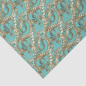 ヴィンテージ華美金ゴールドモノグラムZティッシュペーパー 薄葉紙 (詳細)