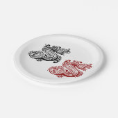 ヴィンテージ華美Sモノグラム ペーパープレート (アングル)