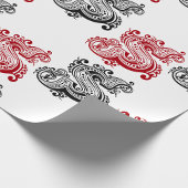 ヴィンテージ華美Sモノグラム ラッピングペーパー