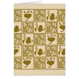 ヴィンテージ葉つる植物