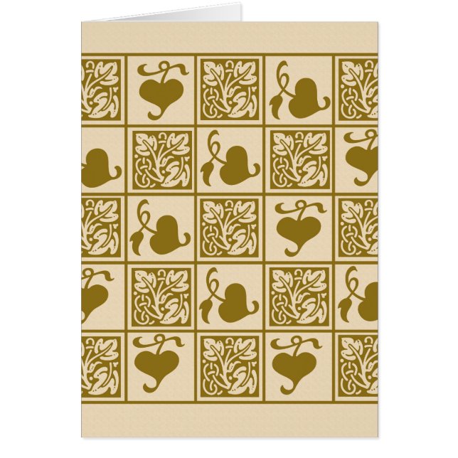 ヴィンテージ葉つる植物 (正面)