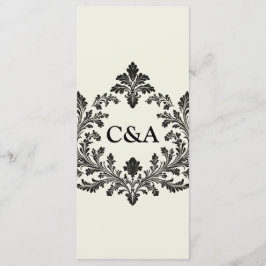 ヴィンテージ葉のモチーフ メニュー