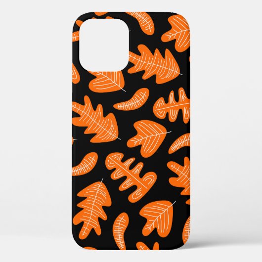 ヴィンテージ葉エキゾチック植物パターン Case-Mate iPhoneケース (裏面)
