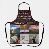 ヴィンテージ葉スキリシタンの女性への贈り物 エプロン (正面)