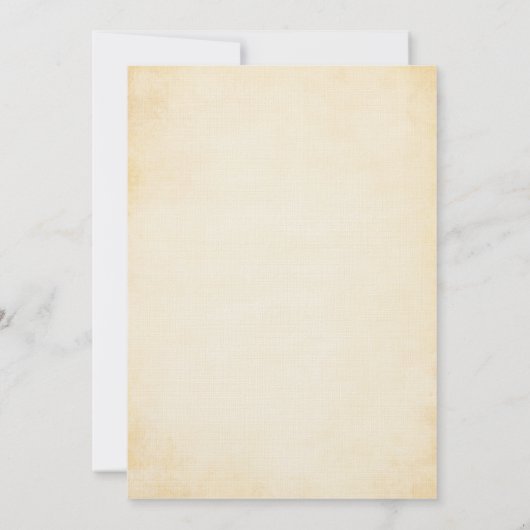 ヴィンテージ葉感謝祭パーティの招待状 招待状 (裏面)