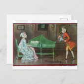 ヴィンテージ葉書の複製 ポストカード (正面/裏面)