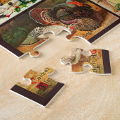 ヴィンテージ葉書収集 ジグソーパズル (側面)