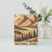 ヴィンテージ葉書 ポストカード (スタンド正面)