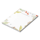 ヴィンテージ葉 ノートパッド (回転)