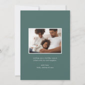 ヴィンテージ葉 |前面および背面の写真 シーズンカード (裏面)