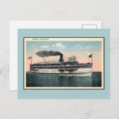 ヴィンテージ蒸しカナダニア ポストカード (正面/裏面)