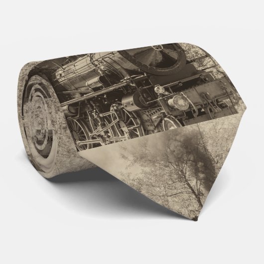ヴィンテージ蒸気列車のネクタイ ネクタイ (ロール)